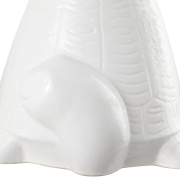 Caspian 14.75" Modern Bohemian Ceramic Turtle Indoor/Outdoor Garden Stool